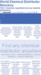 Mobile Screenshot of chemical-distributors.com